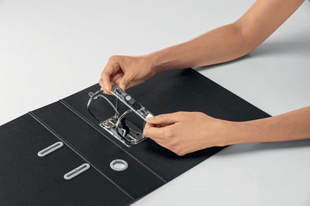 LEITZ LAF Leitz Recycle 180° POB A4/80mm svart (10180095*10)