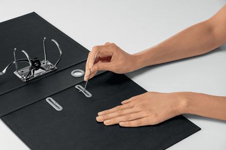 LEITZ LAF Leitz Recycle 180° POB A4/80mm svart (10180095*10)