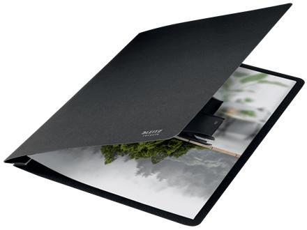 LEITZ Recycle Kartong Hurtighefter,  A4, sort (39040095)