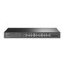 TP-LINK JetStream   24-Port Gigabit L2+ Managed Switch with 4 SFP Slots PORT: 24   Gigabit RJ45 Ports,  4   Gigabit SFP Slots,  RJ45/ Micro-USB Console Port SPEC: 1U 19-inch Rack-mountable Steel Case FEATURE:  (TL-SG3428)
