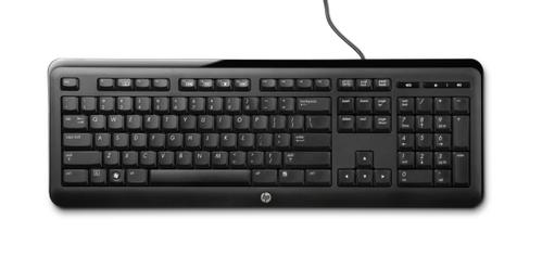 HP Slim Wired Keyboard - Swiss (QD949AA#UUZ)