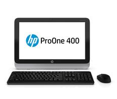 HP ProOne 400 G1 - Alt-i-ett - 1 x Core i3 4130T / 2.9 GHz - RAM 4 GB - HDD 1 TB - DVD SuperMulti - HD Graphics 4400 - GigE - WLAN: 802.11a/b/g/n, Bluetooth 4.0 - Win 7 Pro 64-bit (inkluderer Win 8.1 Pro