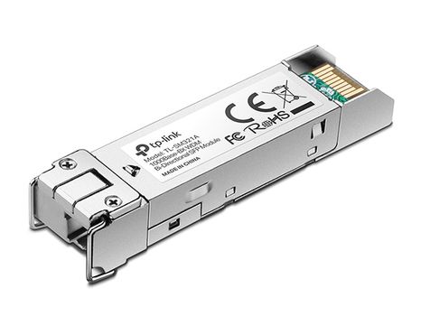 TP-LINK Gigabit Single-Mode WDM Bi-Directional SFP Module
SPEC: LC Connector,  TX:1550nm/ RX:1310nm,  Single-mode,  10 km (TL-SM321A)