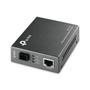 TP-LINK 10/100 Mbps RJ45 to 100 Mbps Single-mode SC WDM Bi-Directional Fiber Converter PORT: 1x 100Mbps SC Port,  1x 10/100M RJ45 Port (Auto MDI/MDIX) SPEC: Full-duplex,  Tx:1550 nm,  Rx:1310 nm,  Up to 20 km