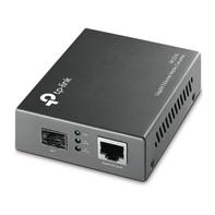 TP-Link MC220L - Fibermedieomformer - GigE - 1000Base-LX, 1000Base-SX, 1000Base-LH - RJ-45 / SFP (mini-GBIC) - opp til 10 km - 850 nm / 1310 nm - for P/N: TL-MC1400