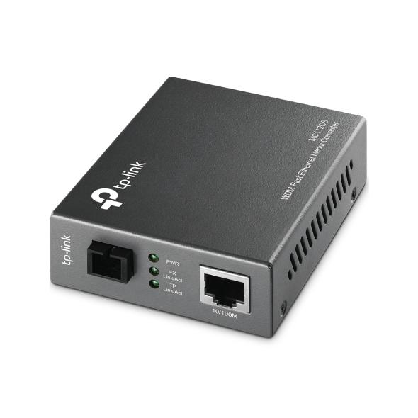 TP-Link - Omada Nek MC112CS 100M WDM Fiber Converter