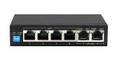 LinkIT PoE+ Switch 6-Port 4 PoE+ ports, 802.3 at, 94W