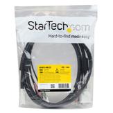 StarTech 6 ft 4-in-1 USB DVI KVM Cable with Audio and Microphone - DVI KVM Cable - USB KVM Cable - KVM Switch Cable (USBDVI4N1A6) - tastatur/ video/ mus/ lyd-forlengelseskabel - 1.8 m (USBDVI4N1A6)