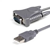 StarTech USB to RS232 DB9/DB25 Serial Adapter Cable - M/M - Seriell adapter - USB 2.0 - grå (ICUSB232DB25)