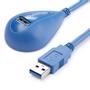 STARTECH StarTech.com 1,5 m SuperSpeed USB 3.0 Verlengkabel - A naar A M/F - USB-verlengkabel - USB type A (M) naar USB type A (V) - 1.5 m - zwart - voor P/N: 2SD4FCRU3, CFASTRWU3, FCREADMICRO3, MSDREADU3CA, U