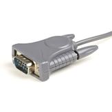 StarTech USB to RS232 DB9/DB25 Serial Adapter Cable - M/M - Seriell adapter - USB 2.0 - grå (ICUSB232DB25)