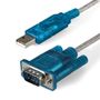 STARTECH USB TO SERIAL ADAPTER CABLE USB TO RS232 DB9 M/M UK