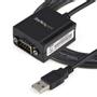 STARTECH 1 Port FTDI USB to Serial RS232 Adapter Cable with COM Retention (ICUSB2321F)
