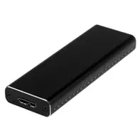 StarTech M.2 SSD Aluminum Enclosure to USB 3.0 (5Gbps) with UASP - M.2 NGFF SATA with B Key & B+M Key - External M.2 Portable Enclosure (SM2NGFFMBU33) - Drevkabinett - M.2 - SATA 6Gb/s - 6 Gbit - USB 3.0 - sva