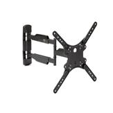 StarTech Full Motion TV Wall Mount, 32-55 inch (77lb/ 35kg) VESA Displays, Low Profile Universal Flat Screen TV Wall Mount, Heavy Duty Adjustable Tilt/ Swivel Articulating Arm Bracket - Cable Management monterin (FPWARTB1M)