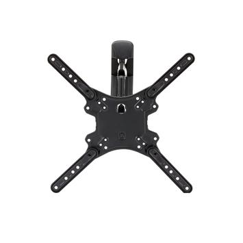 StarTech Full Motion TV Wall Mount, 32-55 inch (77lb/ 35kg) VESA Displays, Low Profile Universal Flat Screen TV Wall Mount, Heavy Duty Adjustable Tilt/ Swivel Articulating Arm Bracket - Cable Management monterin (FPWARTB1M)
