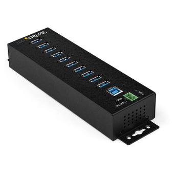 STARTECH 10-P INDUSTRIAL USB 3.0 HUB W/ EXT POWER ADPTR ESD 350W SURGE P PERP (HB30A10AME)