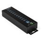 STARTECH 10-P INDUSTRIAL USB 3.0 HUB W/ EXT POWER ADPTR ESD 350W SURGE P PERP (HB30A10AME)