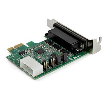 STARTECH 4 PORT PCIE RS232 SERIAL CARD . CTLR (PEX4S953LP)
