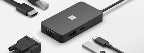 MICROSOFT Surface USB-C Travel Hub - Docking Station (1E4-00002)