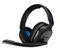 ASTRO A10 Gaming Headset (grå/blå) 3.5mm minijack, flip-up mute mic, discord sertifisert,  fjernkontrl. PC, konsoll