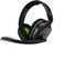 ASTRO A10 Gaming Headset (grå/ grønn) 3.5mm minijack, flip-up mute mic, Discord sertifisert,  Xbox Series X|S