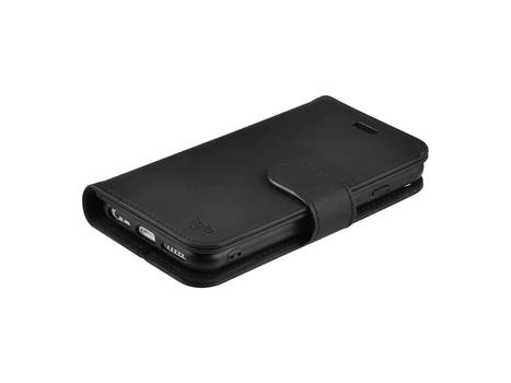 IIGLO iPhone SE 2020 lommebokdeksel sort deksel, skinn, 1 kortlomme (IICIO57)