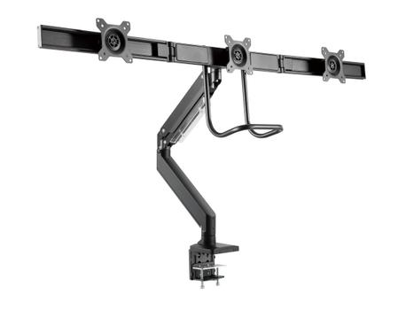 IIGLO Ergo² Triple Monitor Arm for 3 skjermer, for 17-27 ”skjermer,  maks 6 kg/ skjerm,  75/100 mm VESA, svingbar, (MM3102)