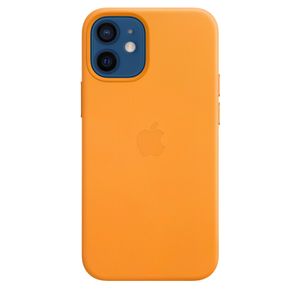 APPLE iPhone 12 mini Leather Case with MagSafe - California Poppy (MHK63ZM/A)