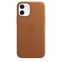 APPLE e - Back cover for mobile phone - with MagSafe - leather - saddle brown - for iPhone 12 mini