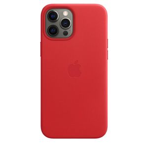 APPLE IPHONE 12 PRO MAX LEATHER CASE WITH MAGSAFE - (PRODUCT)RED ACCS (MHKJ3ZM/A)