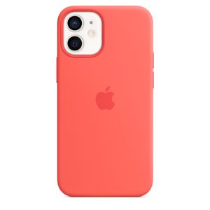 APPLE iPhone 12 mini Silicone Case with MagSafe - Pink Citrus (MHKP3ZM/A)