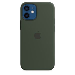 APPLE iPhone 12 mini Silicone Case with MagSafe - Cypress Green (MHKR3ZM/A)