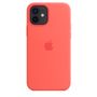 APPLE e - Back cover for mobile phone - with MagSafe - silicone - pink citrus - for iPhone 12, 12 Pro
