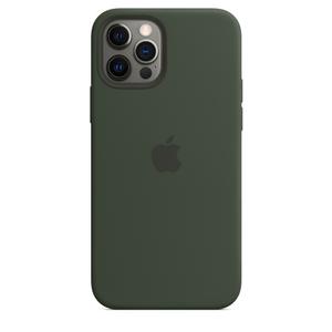 APPLE Silikondeksel 12/12 Pro, Grønn Deksel til iPhone 12/12 Pro m/MagSafe (MHL33ZM/A)