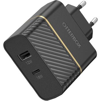 OTTERBOX EU Wall 30W USB C 18W+USB A 12W BLK (78-52723)