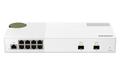 QNAP QSW-M2108-2S - Switch - Managed - 2 x 10 Gigabit SFP+ + 8 x 2.5GBase-T - desktop (QSW-M2108-2S)