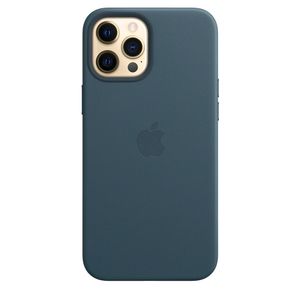 APPLE iPhone 12 Pro Max Leather Case with MagSafe - Baltic Blue (MHKK3ZM/A)