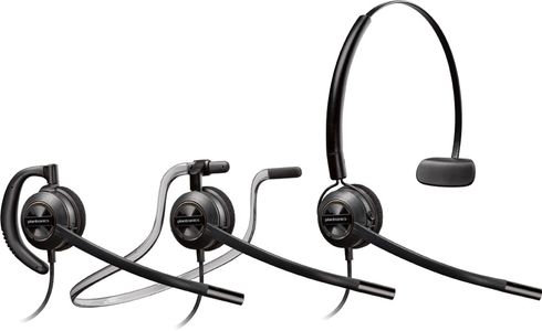 POLY ENCOREPRO HW540 - Mono over-the-ear headset, noise-canceling,  Quick Disconnect Cable (88828-02)