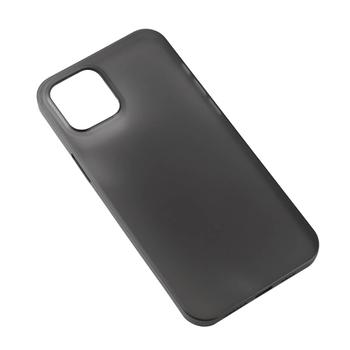 GEAR Mobildeksel Ultraslim Svart Semitransparent iPhone 12  Pro Max (663311)