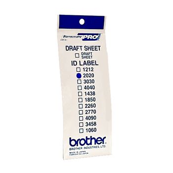 BROTHER Labels 20X20MM 12 P f SC-2000 (ID2020)