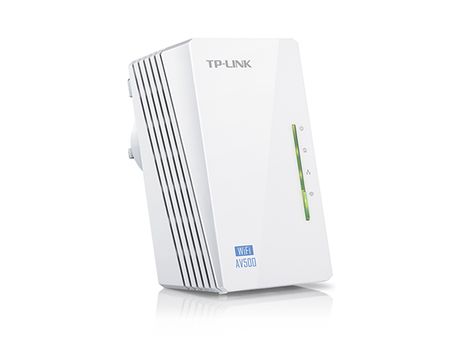 TP-LINK AV500 2-PORT WIFI PL EXTENDER 500MBPS POWERLINE DATARATE       IN DLAN (TL-WPA4220)