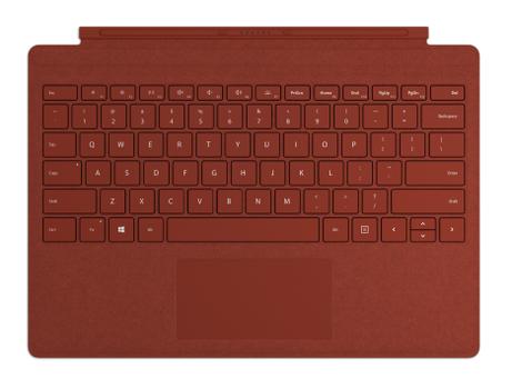 MICROSOFT SURFACE ACC SIGNA TYPECOVER POPPY RED ENG INTERNATIONAL      EN PERP (FFQ-00107)