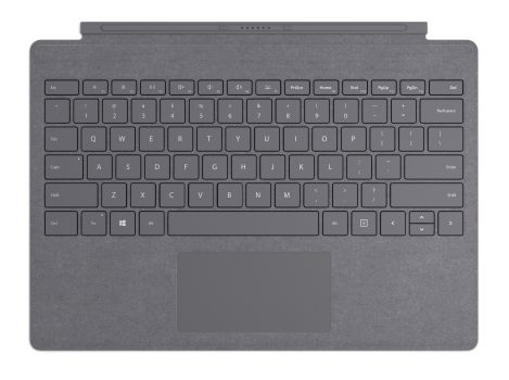 MICROSOFT Surface Pro Typecover Eng Intl Euro Hdwr Commercial Lt Charcoal (FFQ-00147)