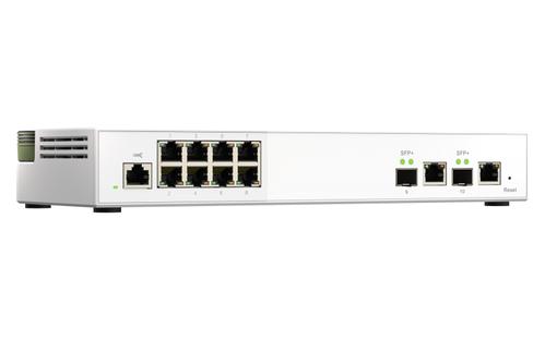 QNAP QSW-M2108-2C - Switch - Managed - 2 x 10 Gigabit SFP+ + 8 x 2.5GBase-T - desktop (QSW-M2108-2C)