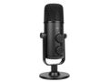 SVIVE Leo Studio mikrofon USB, stativ, digital utgang, 3.5mm Jack utgang, HD lyd, 2 retningmoduser