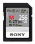 SONY SF-M Series SF-M256 SDXC UHS-II Memory Card Video Class V60 / UHS-II U3 / Class10