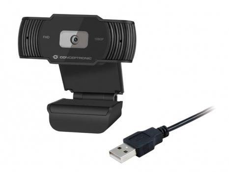 CONCEPTRONIC Amdis 1080P Full Hd Webcam  (AMDIS04B-V2)