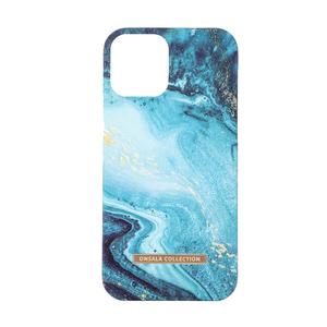 ONSALA COLLECTION COLLECTION Mobildeksel Soft Blue Sea Marble iPhone 12  Pro Max (577130)