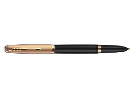 PARKER Fyllepenn PARKER 51 Black F gold nib (2123511)
